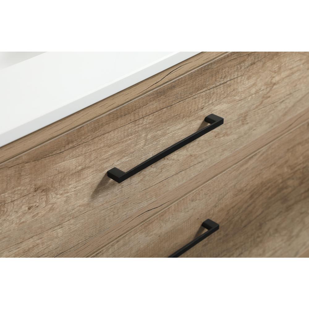 36 inch Single bathroom vanity in natural oak. Picture 12