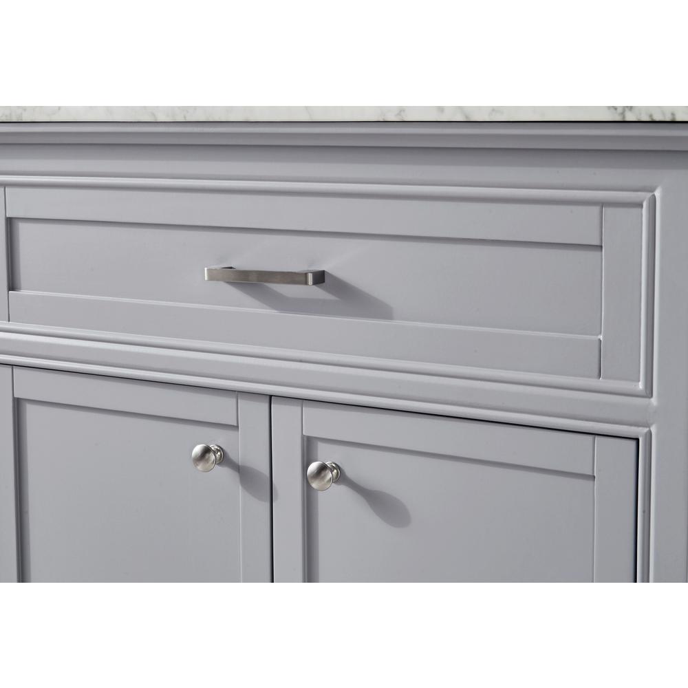 30 In. Single Bathroom Vanity Set In Light Grey. Picture 5
