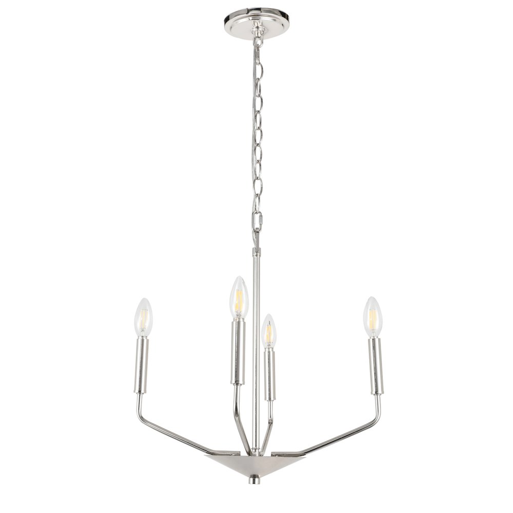 Enzo 4 Light Chrome Pendant. Picture 8
