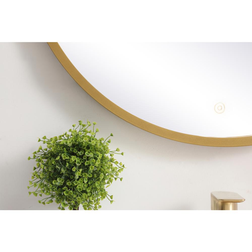 Pier 28 inch LED mirror with adjustable color temperature. Picture 5