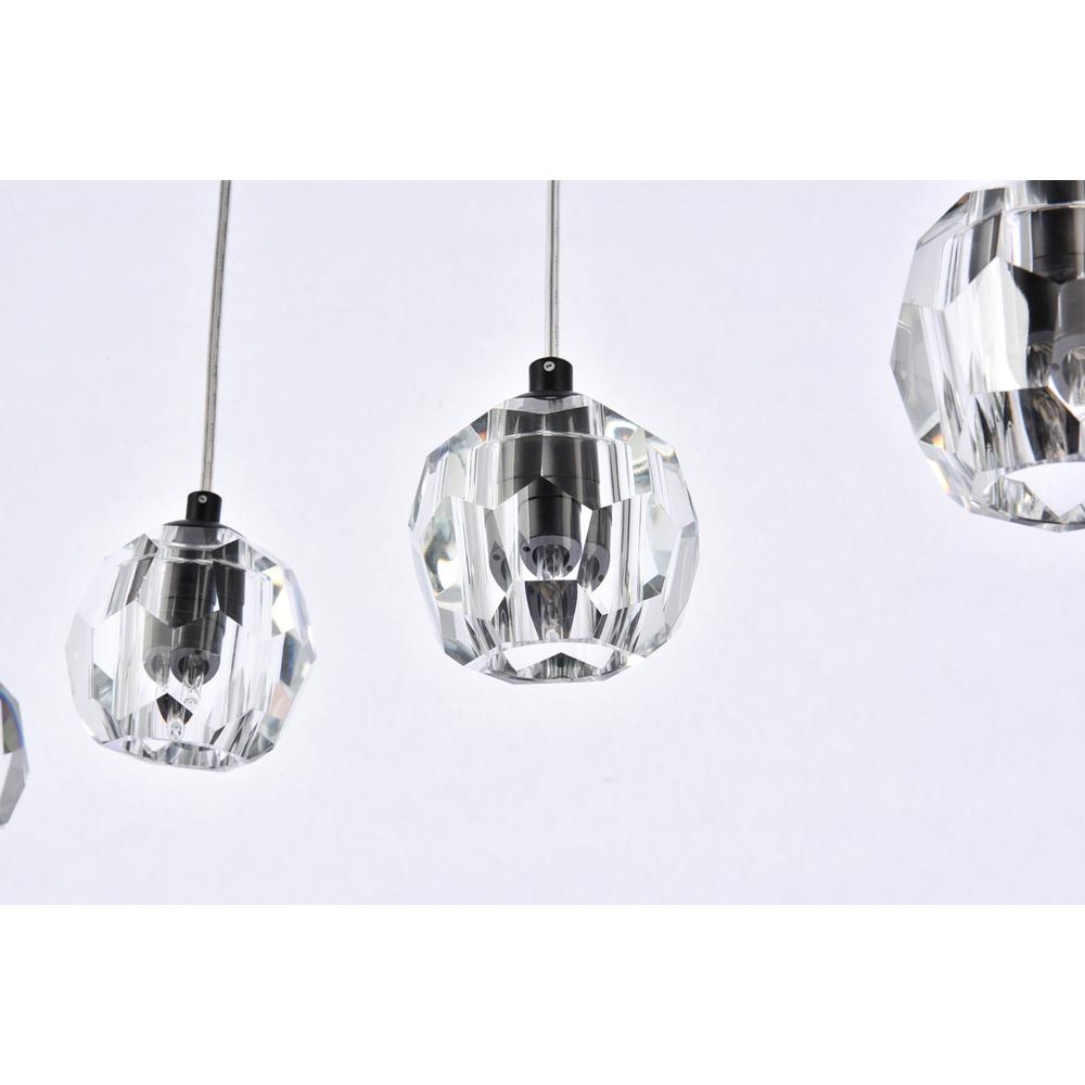 Eren 5 lights Black pendant. Picture 3