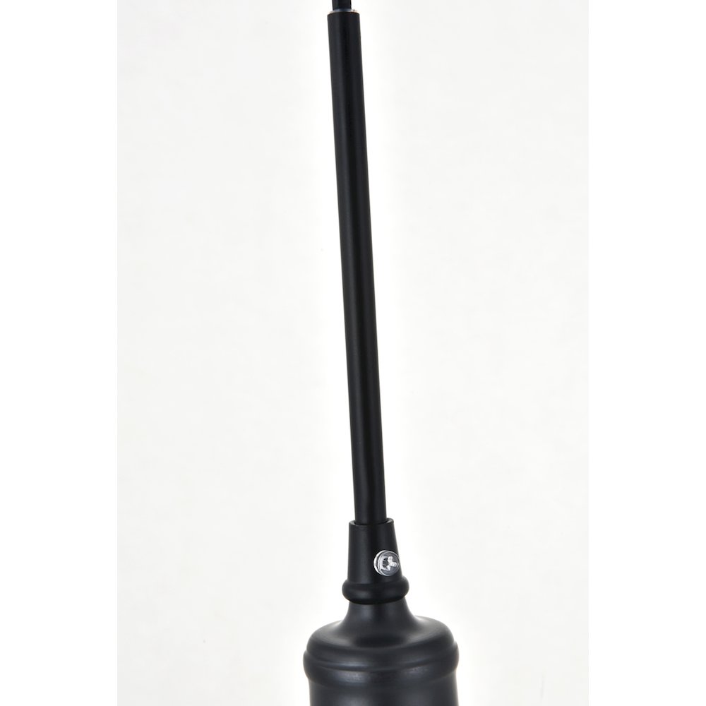 Waltz 3 Light Black Pendant. Picture 9