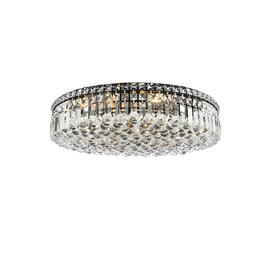 Maxime 24 inch black flush mount. Picture 1