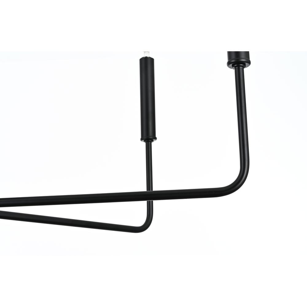 Willa 26 inch Pendant Light in Black. Picture 5