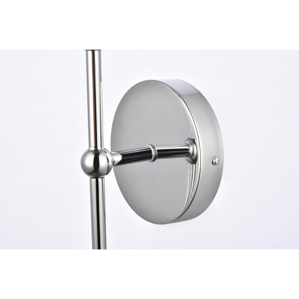 Keely 1 light chrome wall sconce. Picture 5
