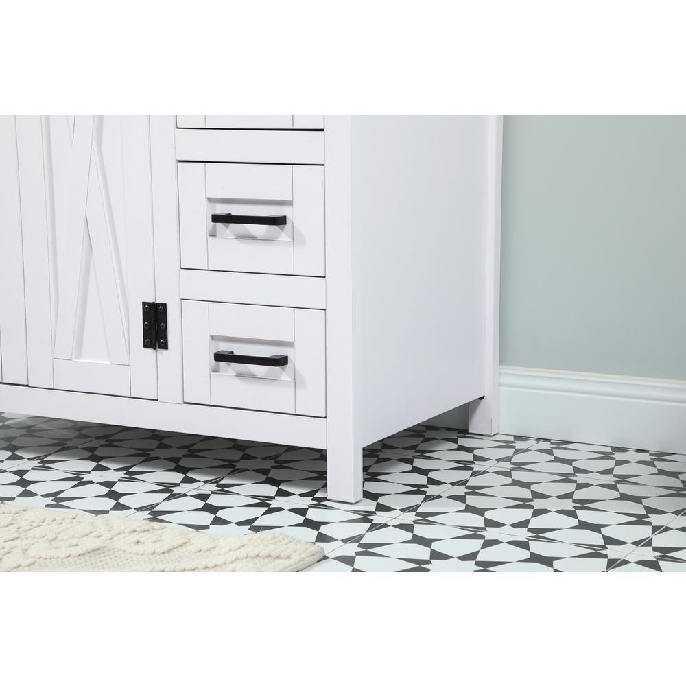 32 inch Single bathroom vanity in white. Picture 6