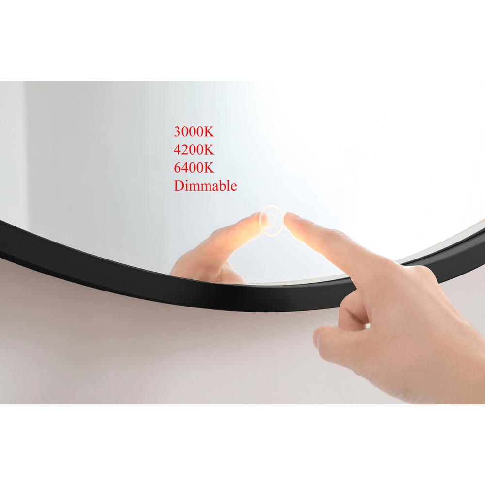 Pier 32 inch LED mirror with adjustable color temperature. Picture 9