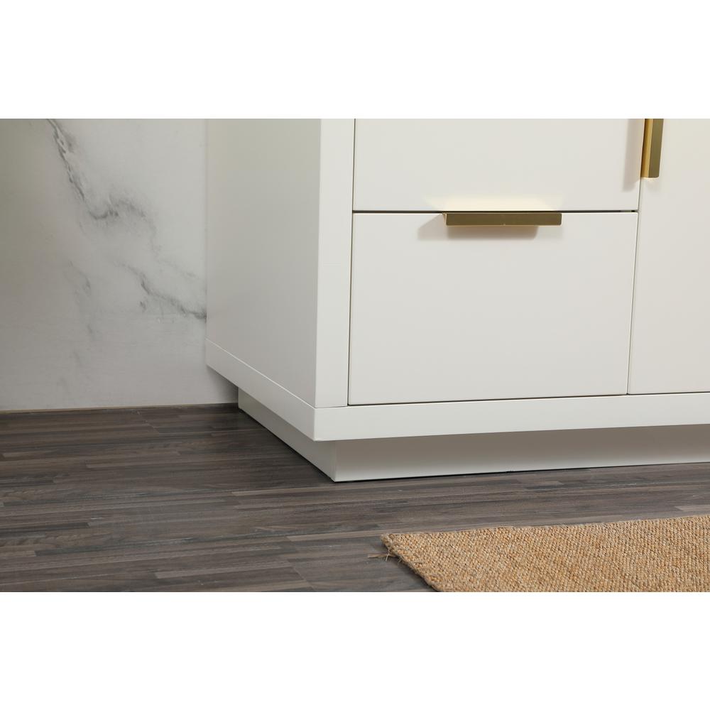48 inch Single bathroom vanity in white. Picture 6