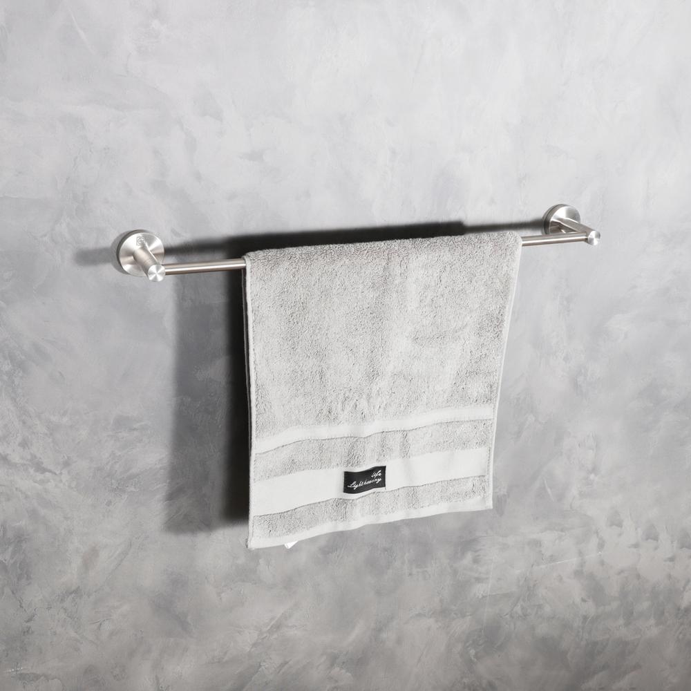 Alma 3-Piece Bathroom Hardware Set in Brushed Nickel. Picture 4
