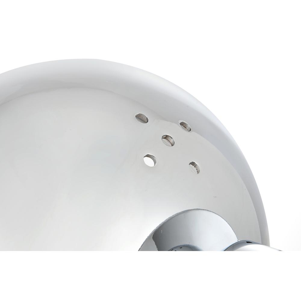 Majesty 2 light Chrome and frosted white Bath Sconce. Picture 6