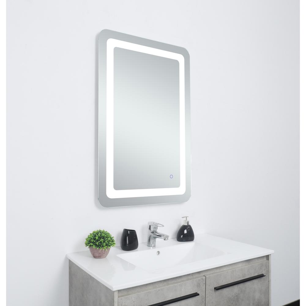 Genesis 18in x 30in soft edge LED mirror. Picture 4