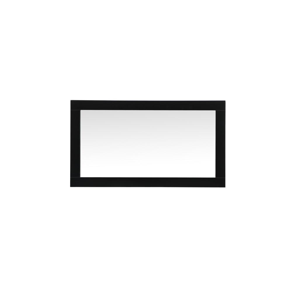Aqua vanity mirror 18x32 inch in black. Picture 6