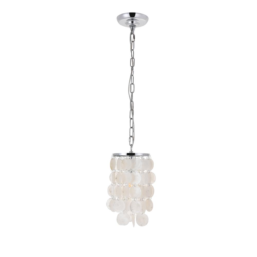 Selene 1 light Chrome Pendant. Picture 4