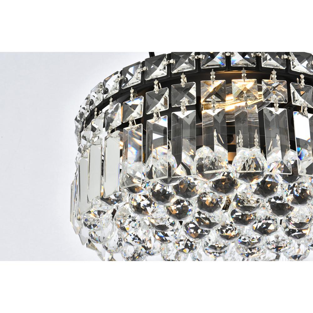 Maxime 12 inch black flush mount. Picture 5