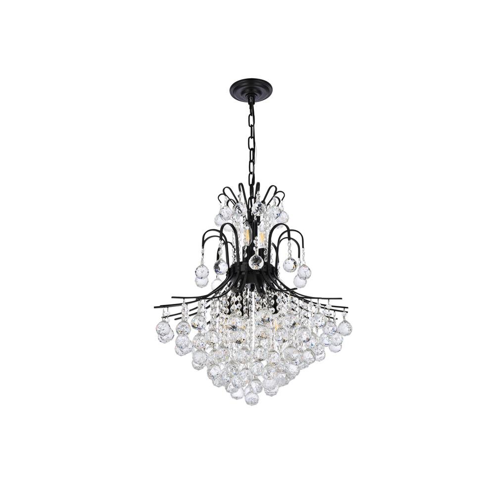 Toureg 22 inch black chandelier. Picture 6