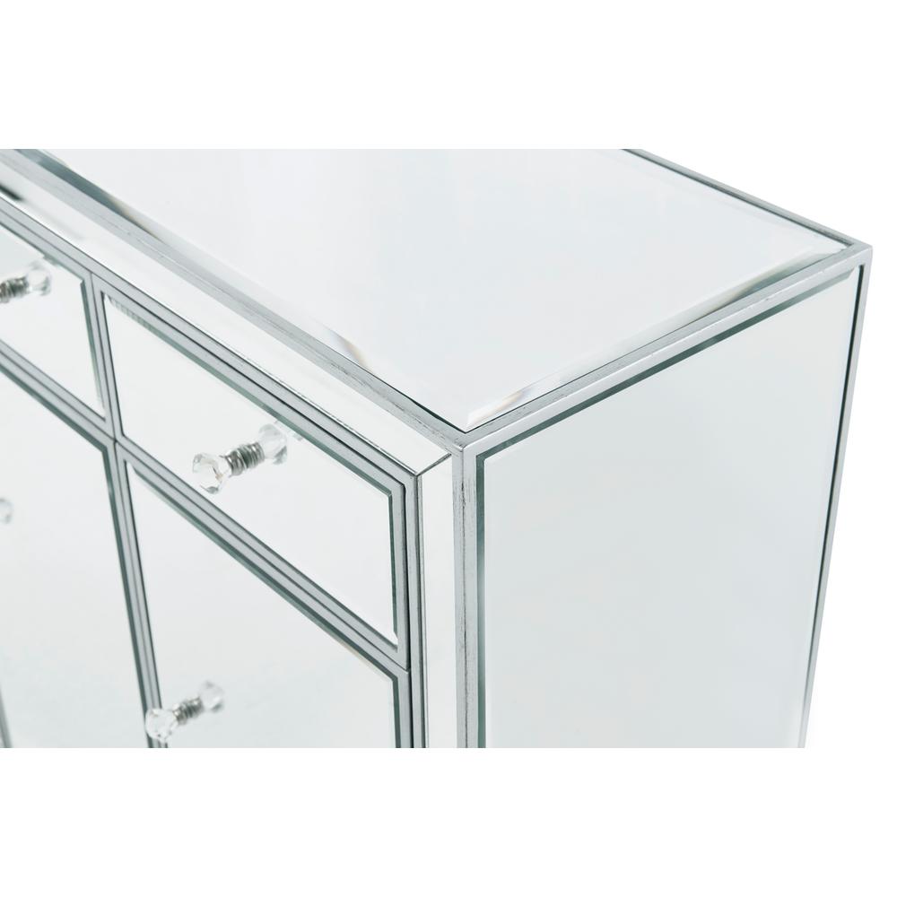 Buffet Cabinet 3 Drawers 4 Doors 56In. W X 13In. D X 36In. H In Antique. Picture 3