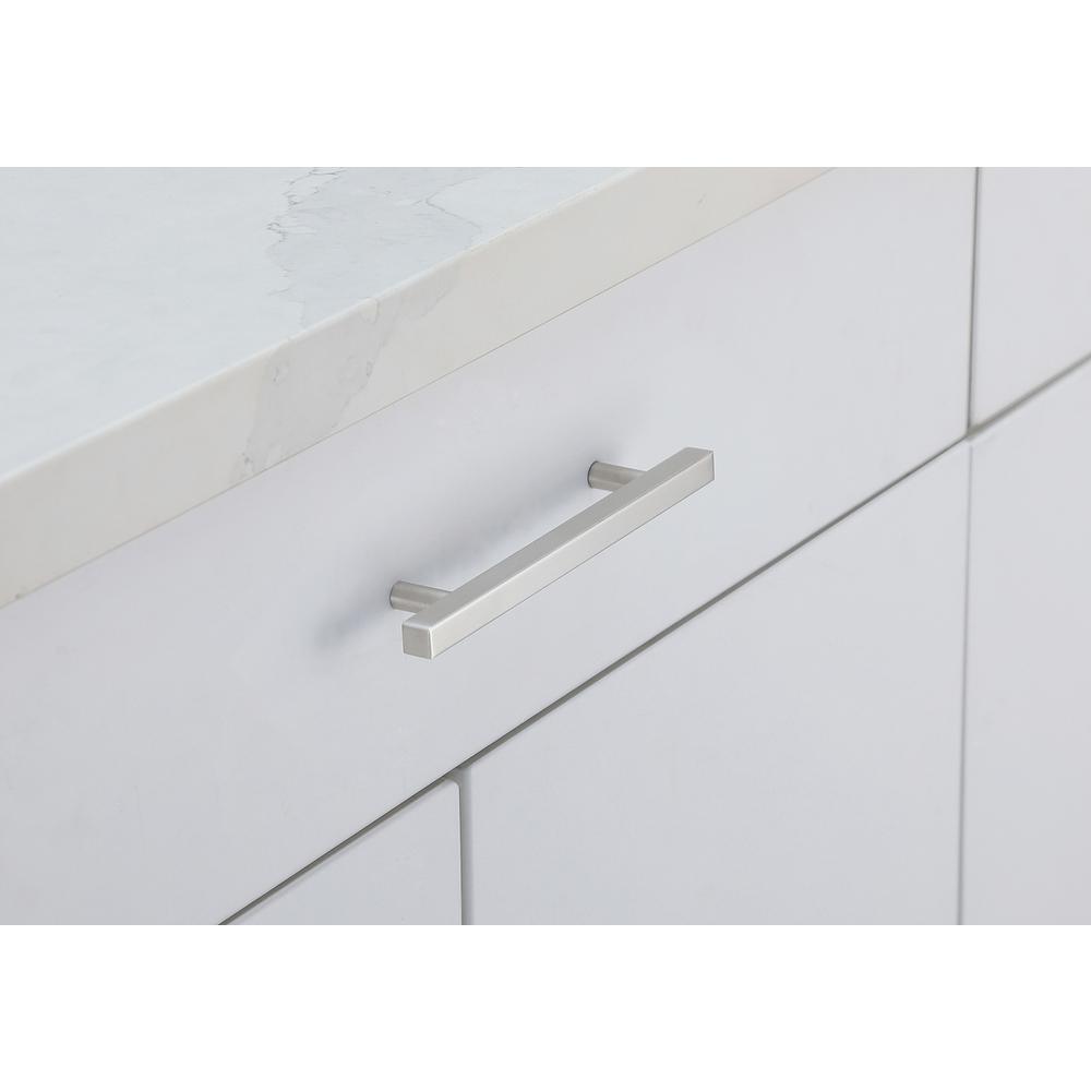 Dior 5" Center to Center Brushed Nickel Bar Pull Multipack (set of 10). Picture 2