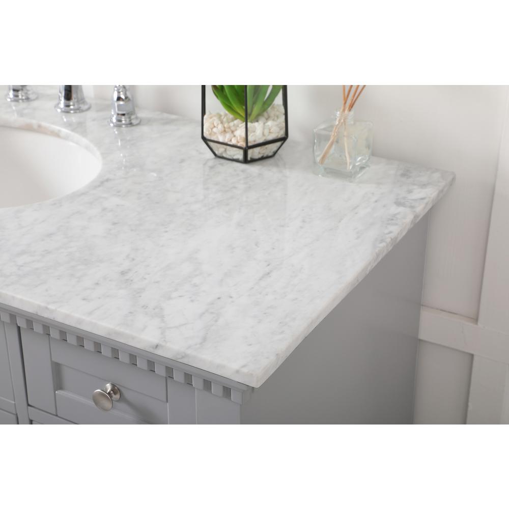 48 inch Single bathroom vanity in  Grey. Picture 5