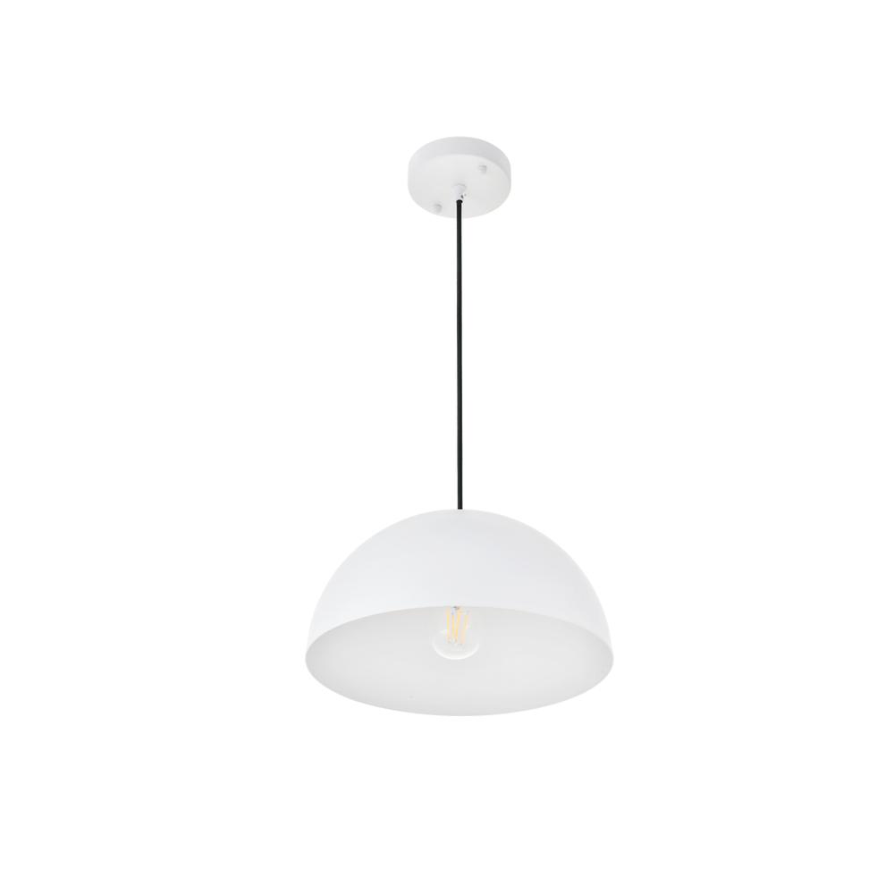 Forte 1 light White Pendant. Picture 8
