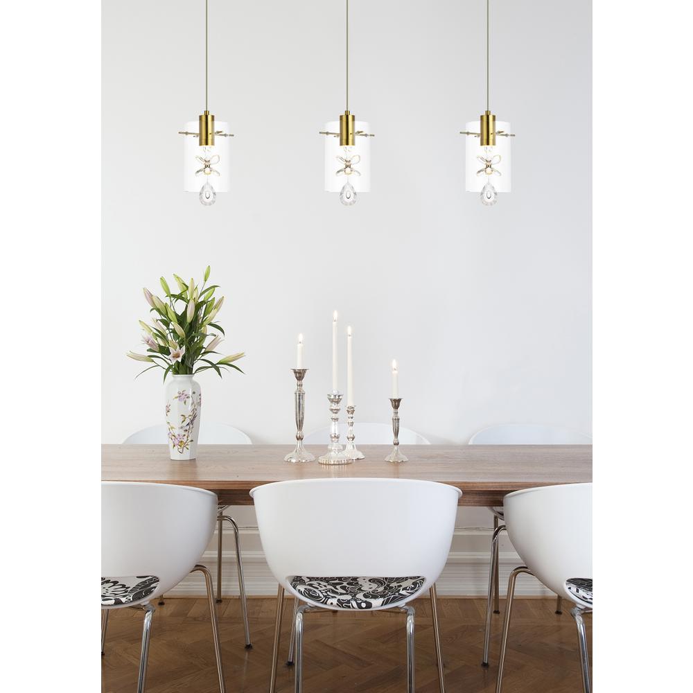 Hana 1 light Gold Pendant. Picture 6