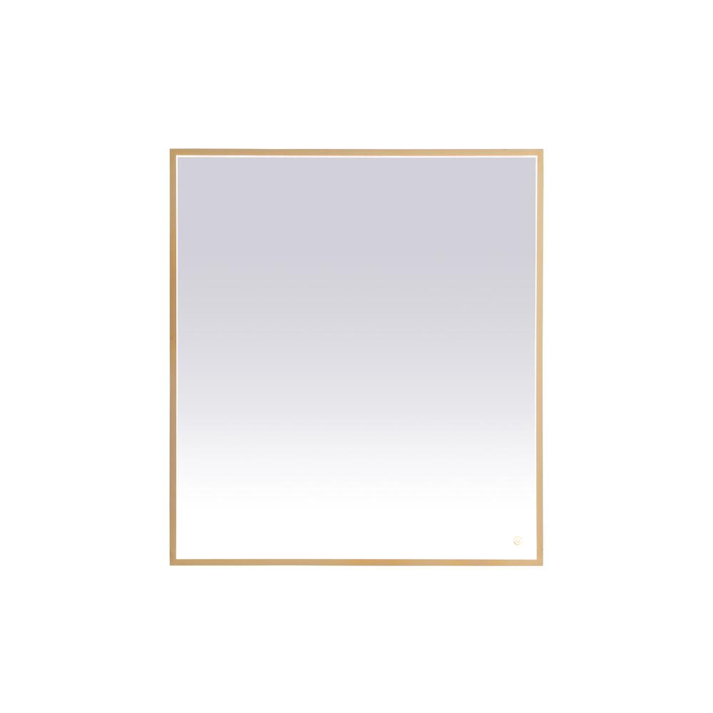 Pier 36x40 inch LED mirror with adjustable color temperature. Picture 8