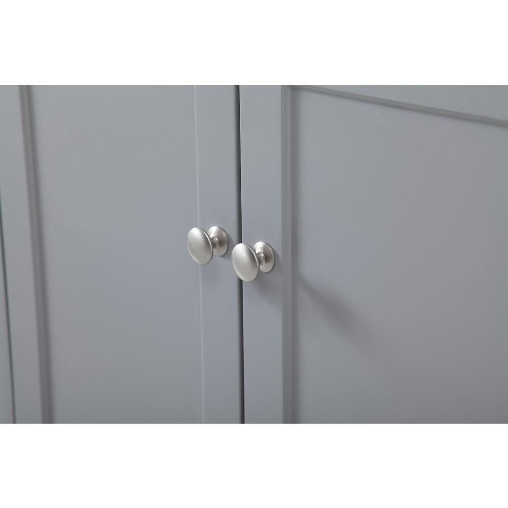 72 inch Double Bathroom Vanity set in Grey. Picture 13