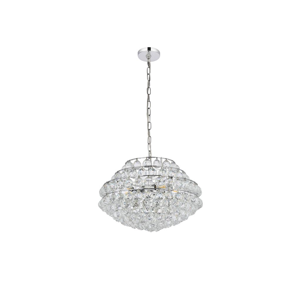 Savannah 20 inch pendant in chrome. Picture 6