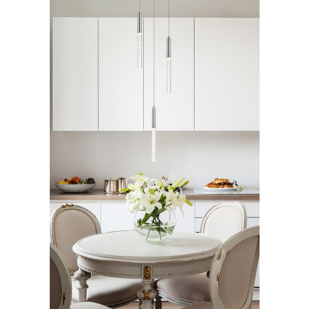 Ruelle 3 lights Chrome Pendant. Picture 6