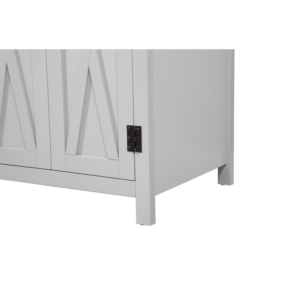 24 inch Single bathroom vanity in grey. Picture 13