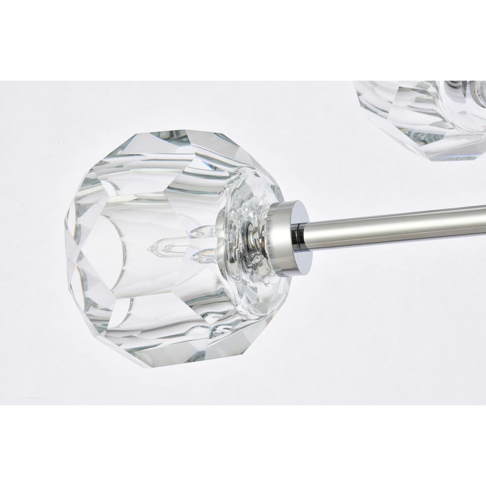 Graham 12 Light Pendant in Chrome. Picture 5