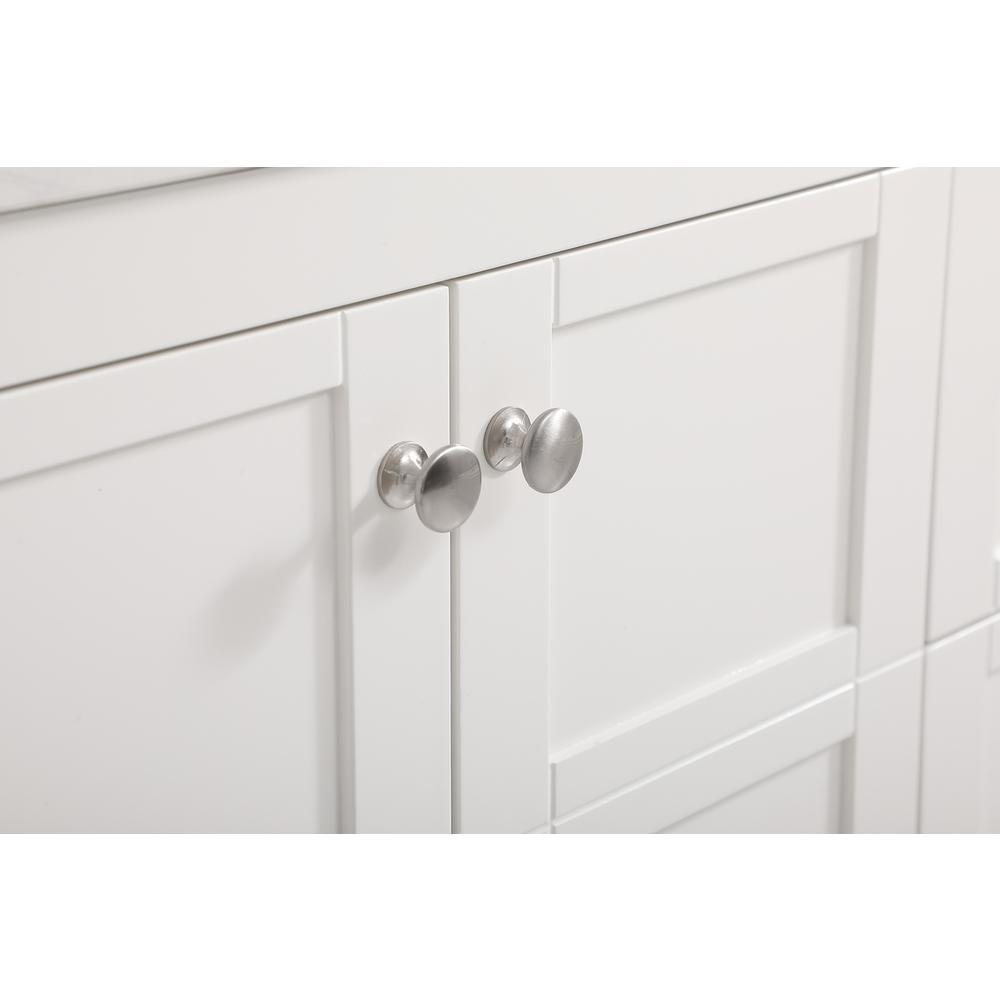 36 inch Single Bathroom Vanity in White. Picture 12