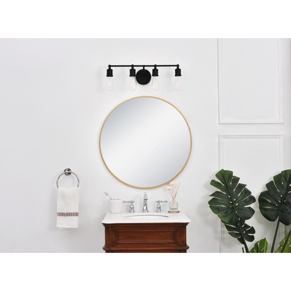 Serif 4 light black Wall Sconce. Picture 12