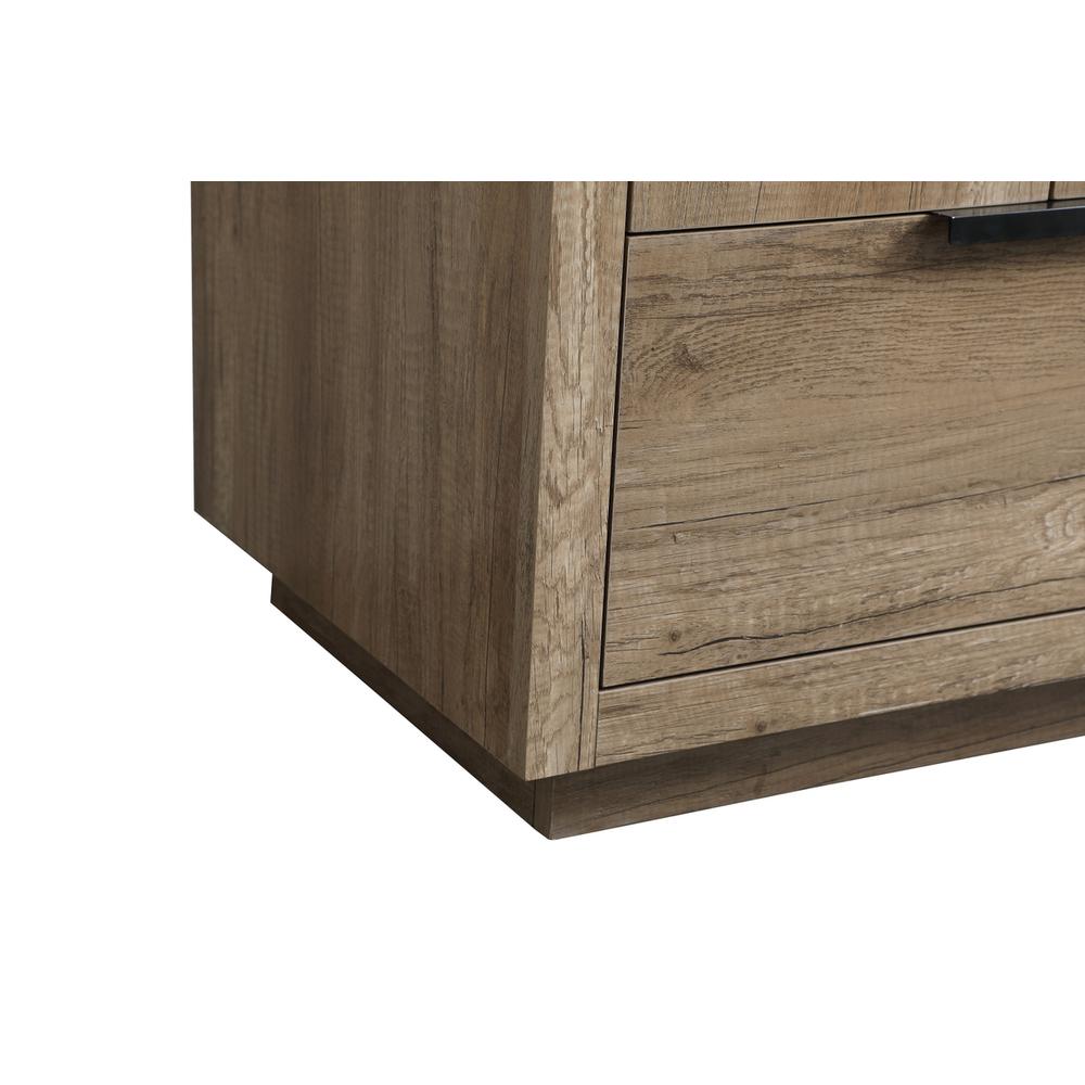 24 Inch SIngle Bathroom Vanity In Natural Oak. Picture 13
