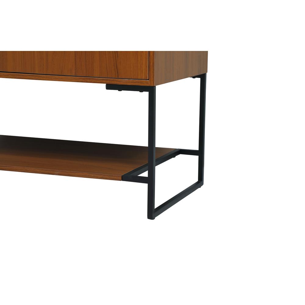 40 inch Single bathroom vanity in teak. Picture 13