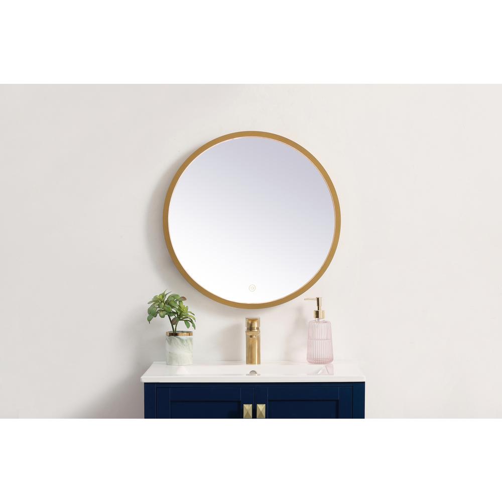Pier 21 inch LED mirror with adjustable color temperature. Picture 10