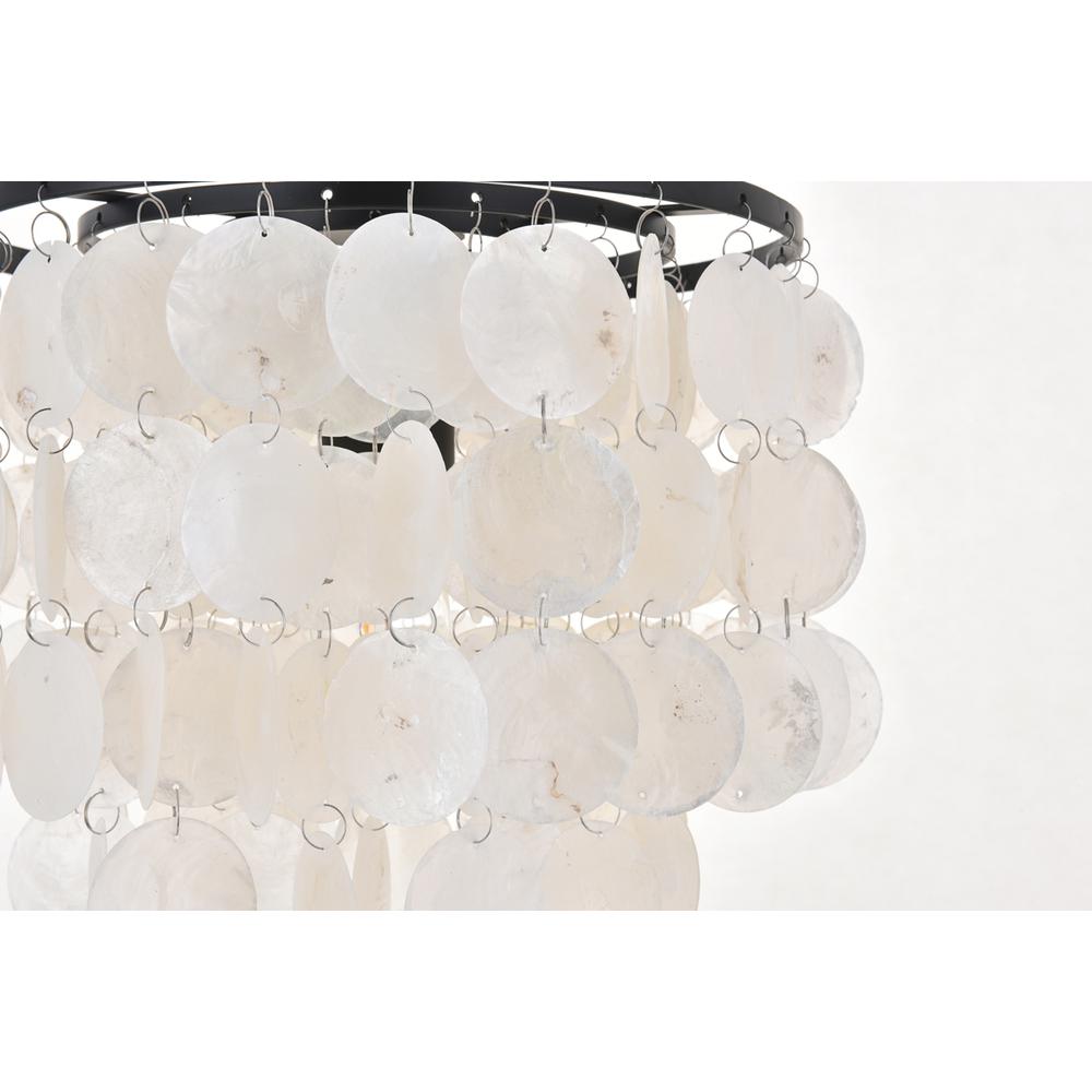 Selene 1 light Black Pendant. Picture 9