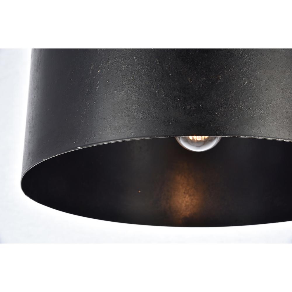 Miro Collection Pendant D15 H9.25 Lt:1 Vintage Black Finish. Picture 4
