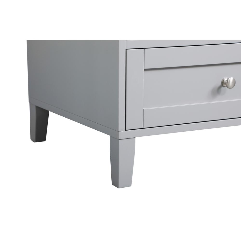 36 inch Single Bathroom Vanity in Grey. Picture 12