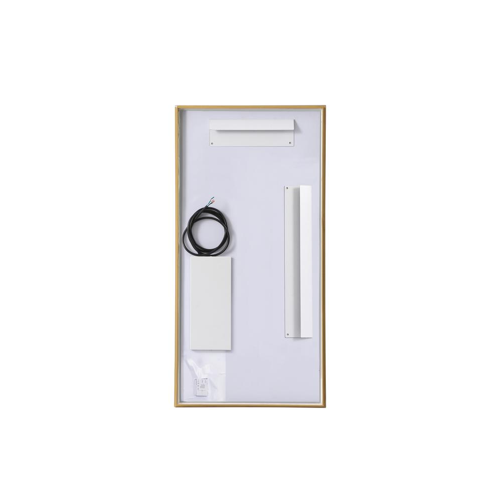Pier 18x36 inch LED mirror with adjustable color temperature. Picture 10