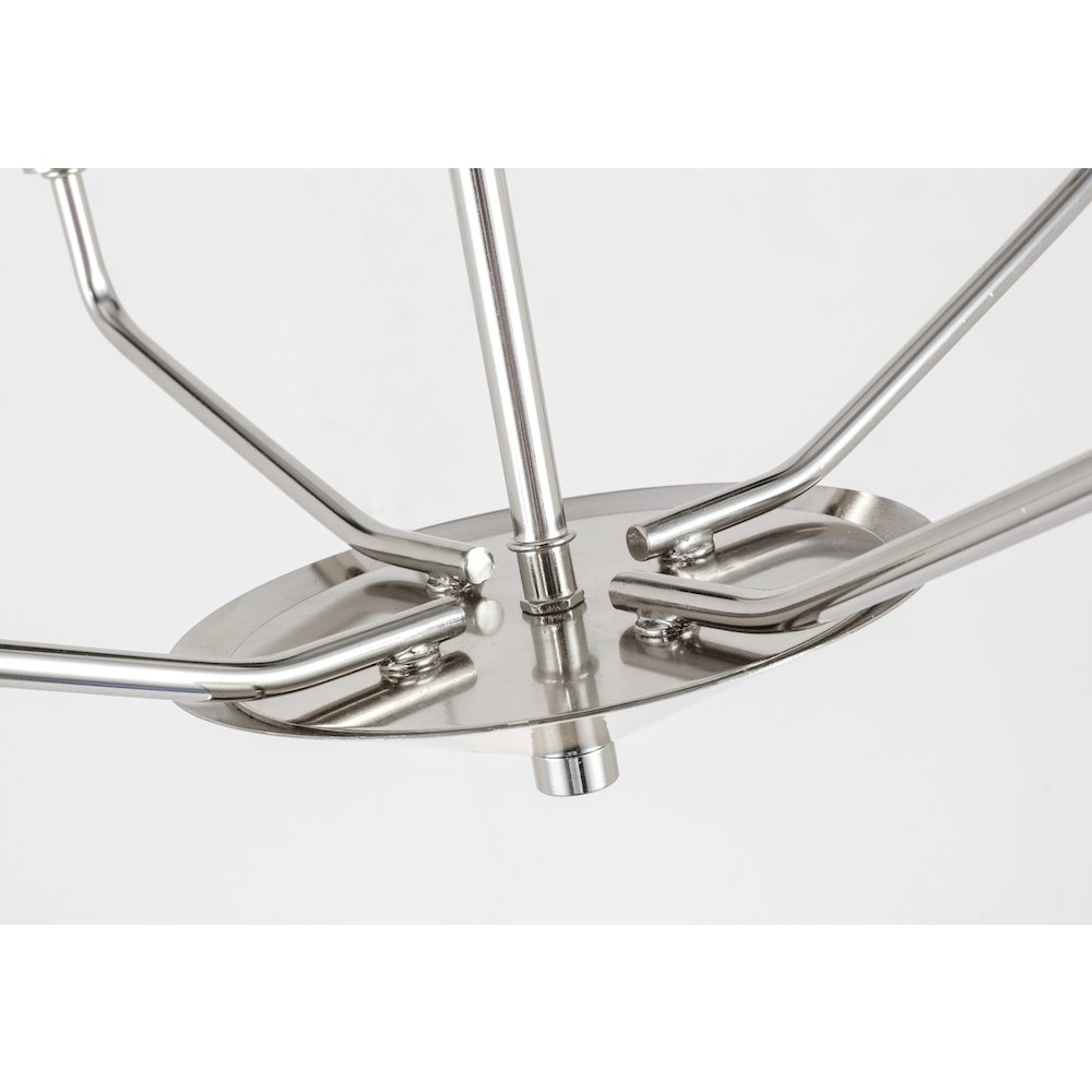 Enzo 4 Light Chrome Pendant. Picture 10