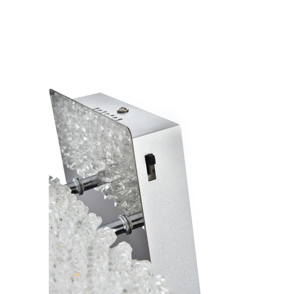 Bowen 18 inch Adjustable LED Wall Sconce in Chrome. Picture 7