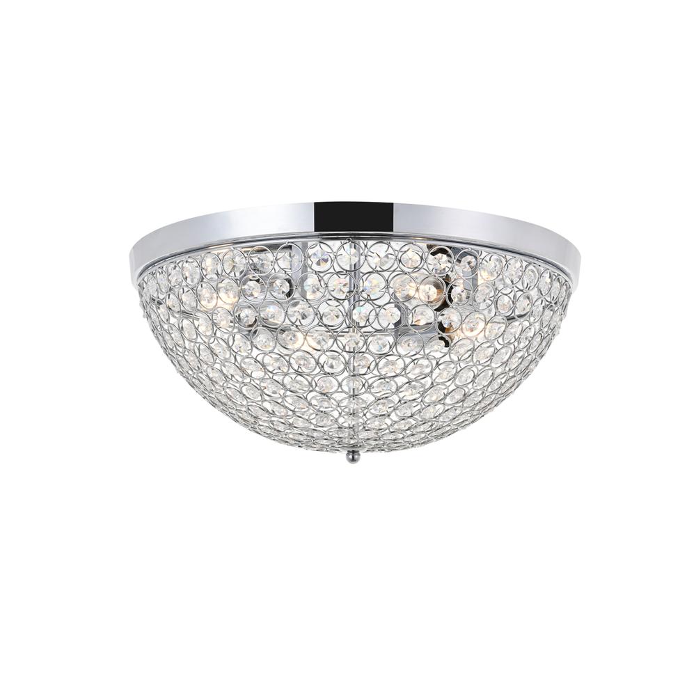 Taye 4 light Chrome Flush Mount. Picture 1