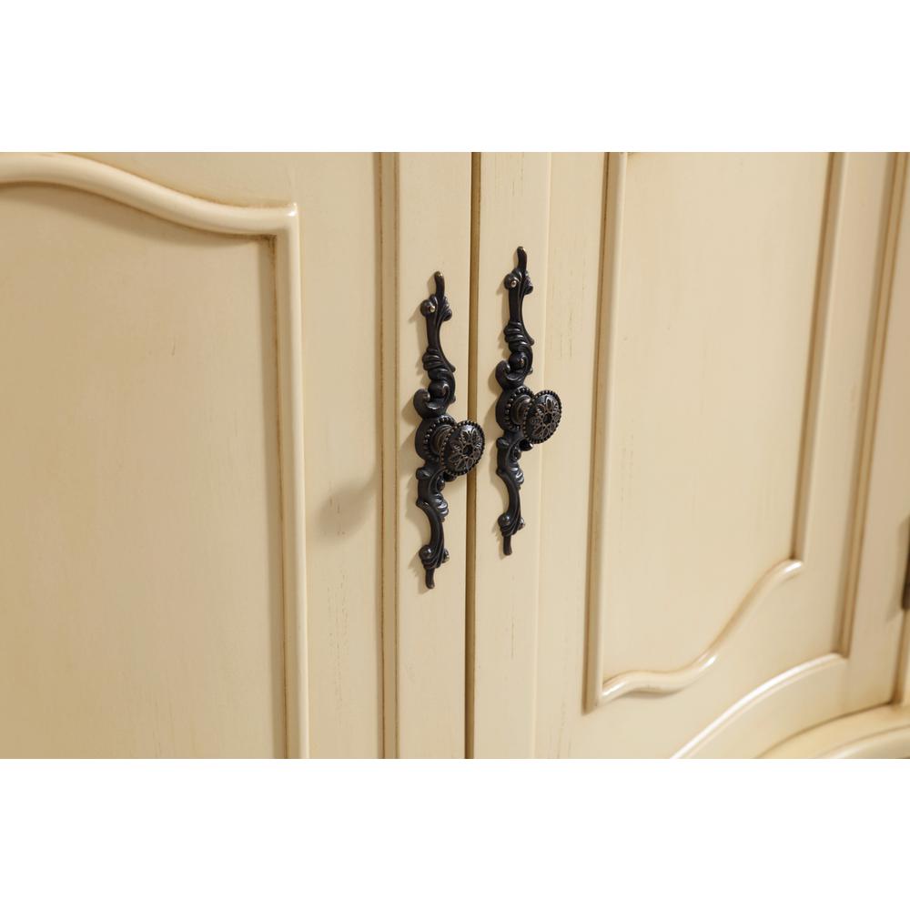 36 inch Single Bathroom vanity in light antique beige. Picture 6