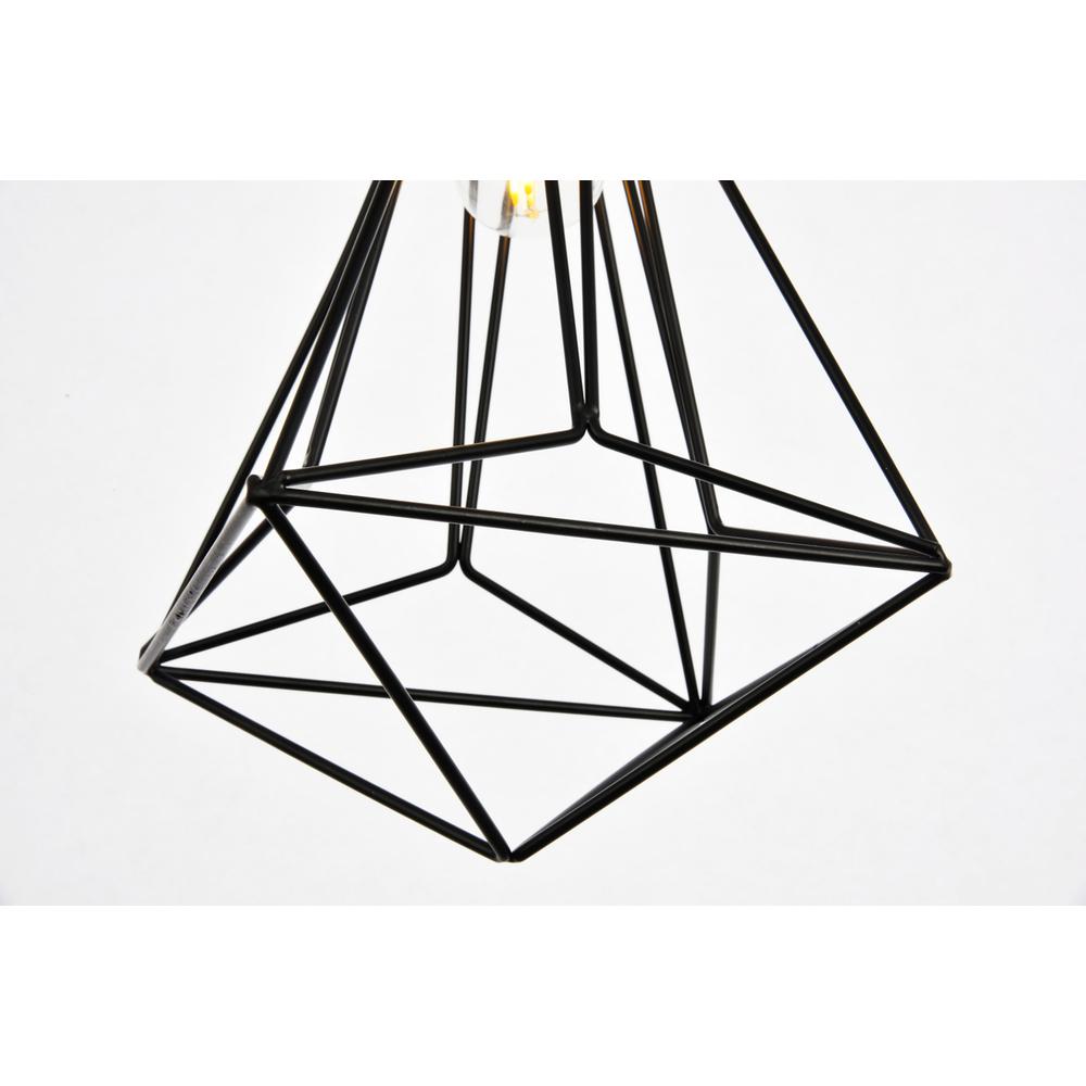 Jago Collection Pendant D16.0 H30.4 Lt:3 Black Finish. Picture 5