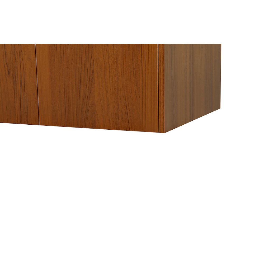 30 Inch Single Bathroom Vanity In Teak. Picture 13