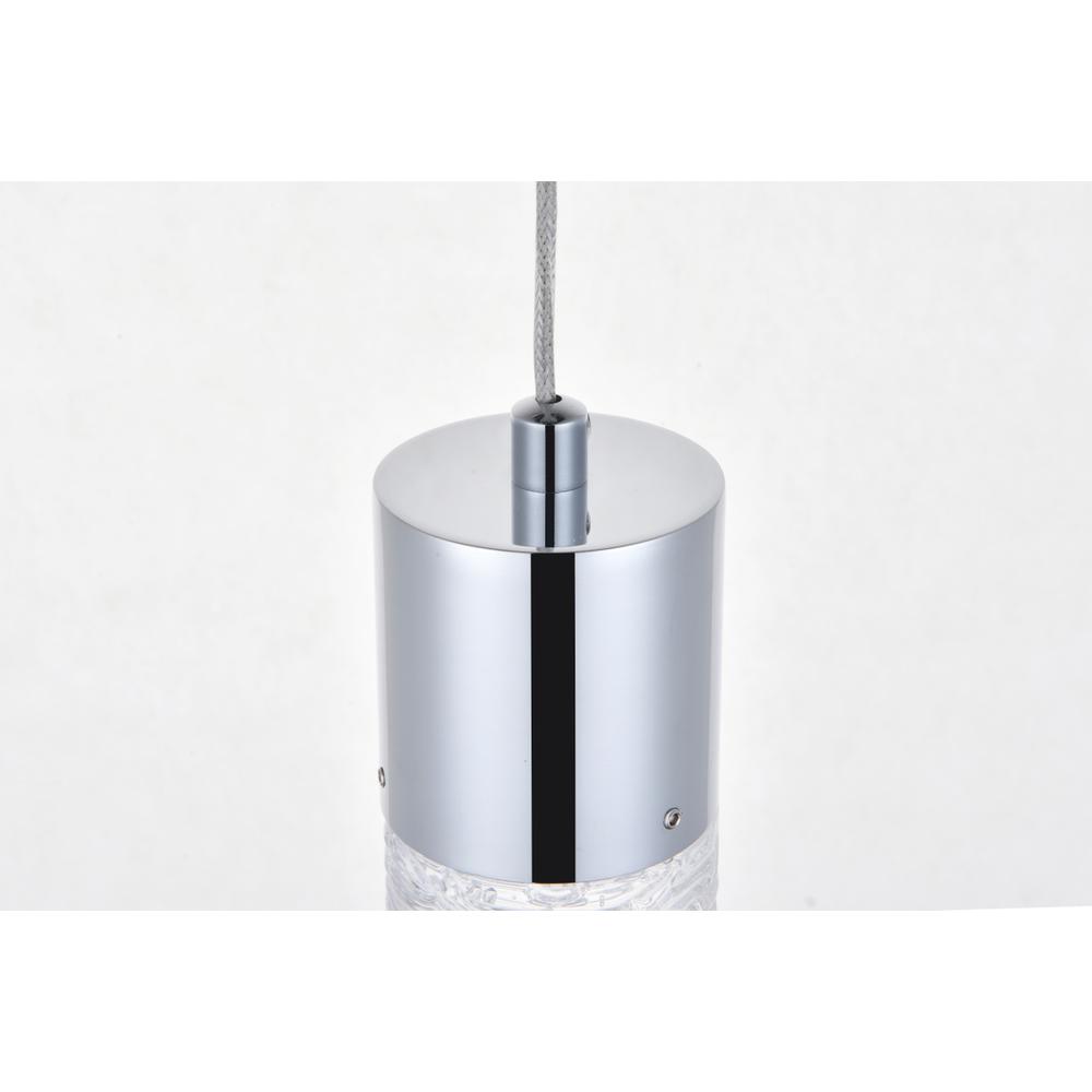 Constellation 1 light Chrome LED Pendant. Picture 9