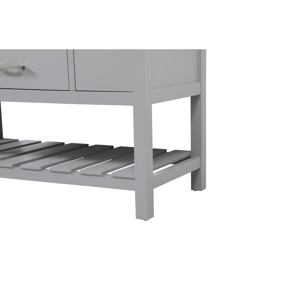48 inch Single bathroom vanity in grey. Picture 13