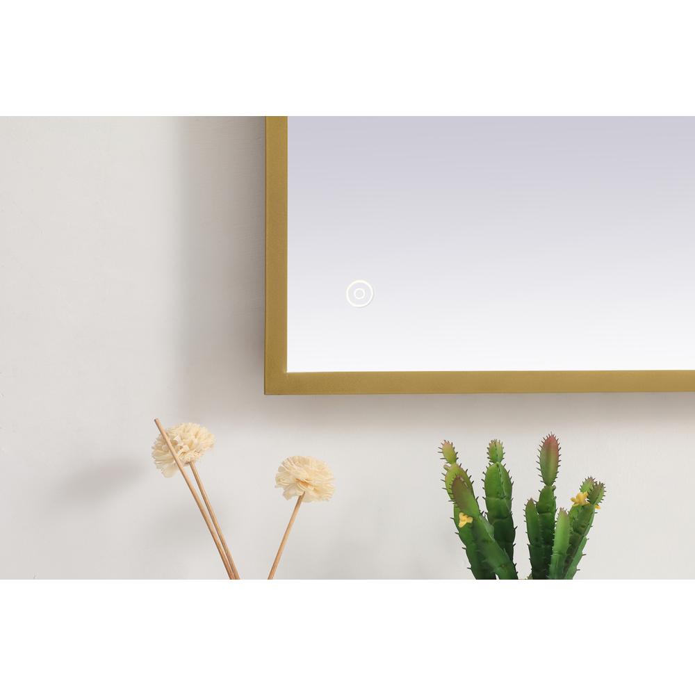 Pier 24x40 inch LED mirror with adjustable color temperature. Picture 5
