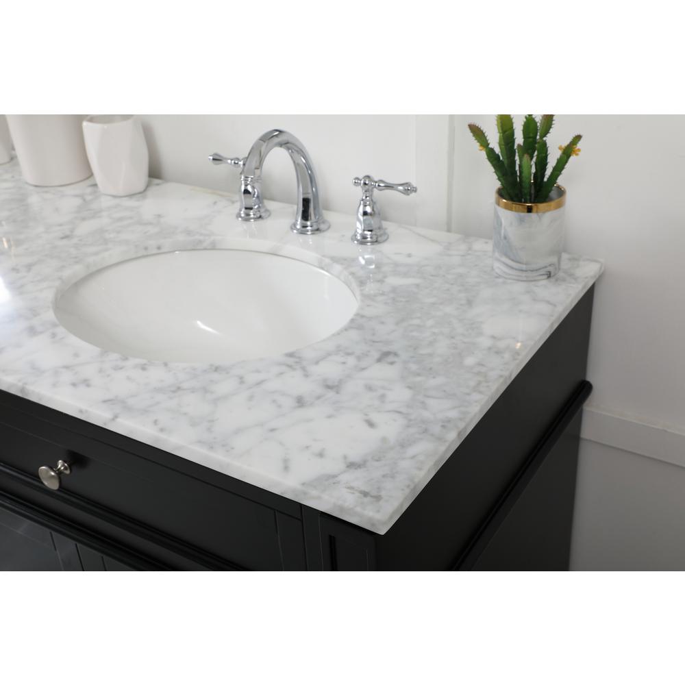 72 inch double bathroom vanity in black. Picture 5
