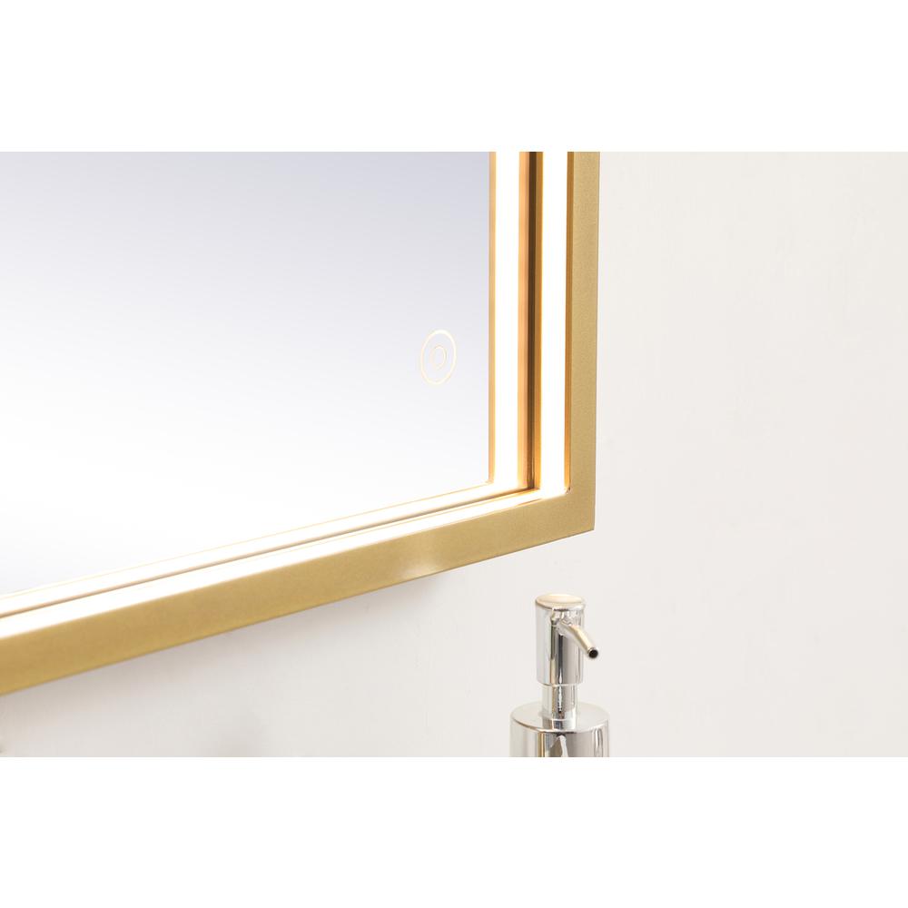 Pier 18x30 inch LED mirror with adjustable color temperature. Picture 6